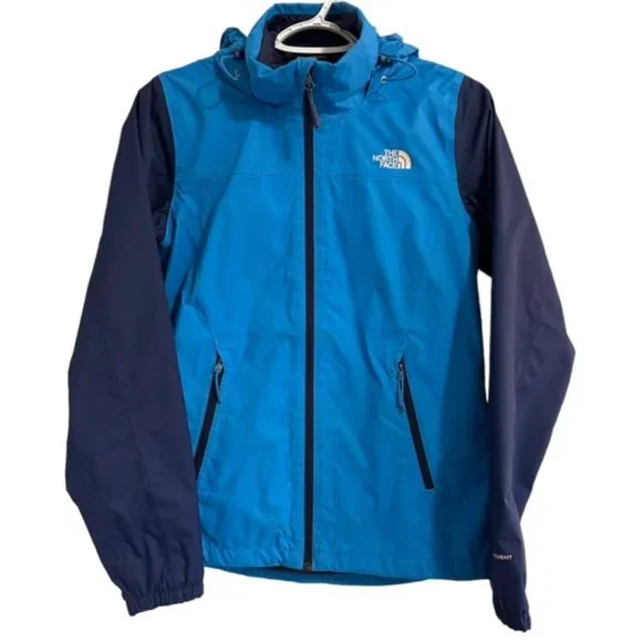 Women's The North Face Dryvent Resolve 2 Rain Jacket Dryvent Blue + Navy SMALL - Picture 12 of 12